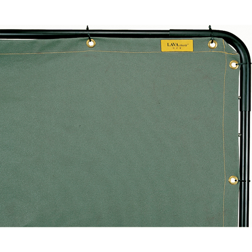 Rideau Lavashield, 68,5" x 68,5", Vert olive Groupe Belzile Dickner