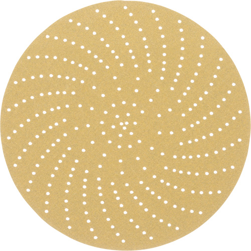 Hookit Clean Sanding Disc, 6" Dia., P120 Grit, Aluminum Oxide, C-Weight Groupe Belzile Dickner