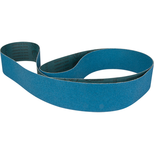 Abrasive Sanding Belt, 4" W x 137" L, Zirconia Alumina, 80 Grit Groupe Belzile Dickner