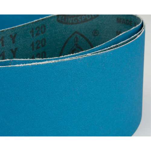 Blue Abrasive Belt Groupe Belzile Dickner