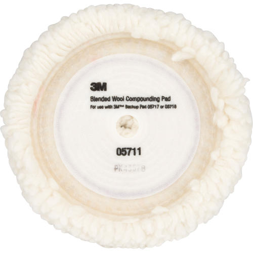 Compounding Pad, 9" Dia., Wool Groupe Belzile Dickner
