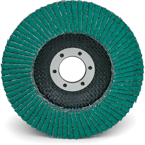 Disques &agrave; lamelles 577F, 4-1/2" x 7/8", Type 29, Grain 40, Zirconium Groupe Belzile Dickner