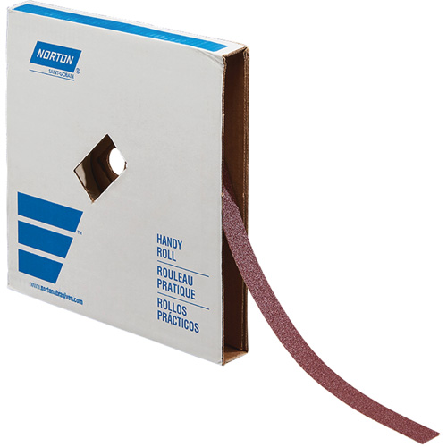 Metal Sanding Roll, Aluminum Oxide, 1" W x 150' L, 60 Grit Groupe Belzile Dickner
