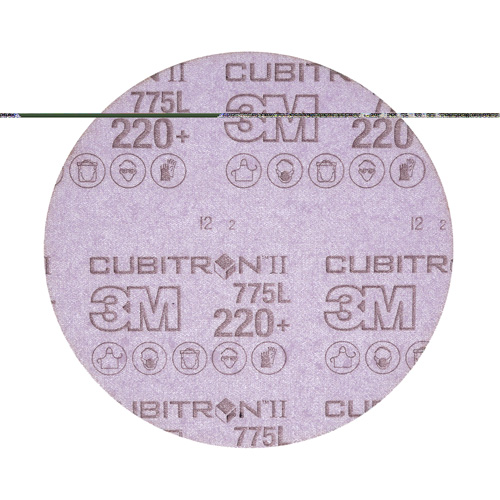 3M Hookit Film Disc, 6" Dia., 220+ Grit, Ceramic, C-Weight Groupe Belzile Dickner