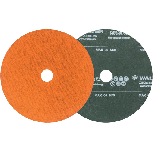 Coolcut XX Sanding Disc, 4-1/2" Dia., 36 Grit, Ceramic Groupe Belzile Dickner
