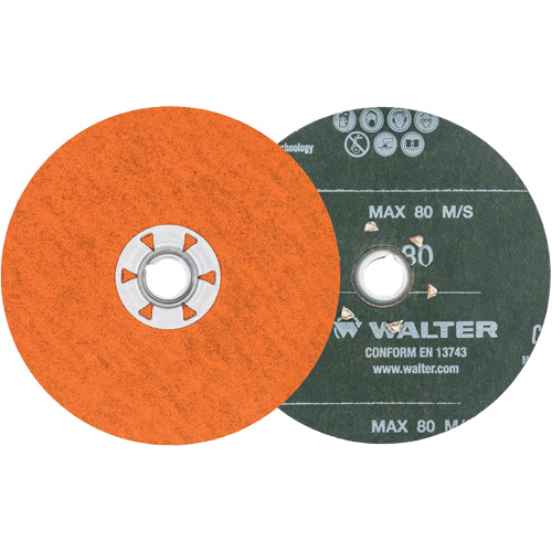 Coolcut XX Sanding Disc, 5" Dia., 80 Grit, Ceramic Groupe Belzile Dickner
