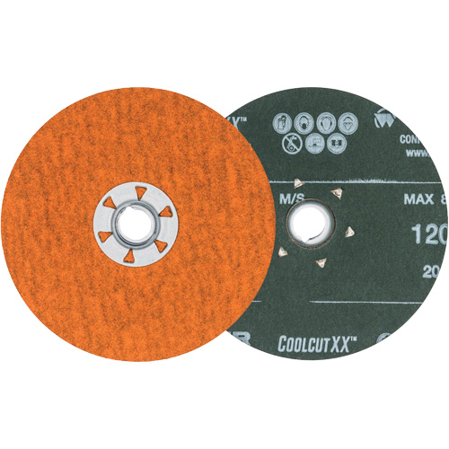 Coolcut XX Sanding Disc, 5" Dia., 120 Grit, Ceramic Groupe Belzile Dickner