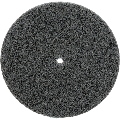 Meule unitaris&eacute;e EXL Scotch-Brite, 5" x 1/4", Arbre de 1/4", Grain de Fin, Carbure de silicium Groupe Belzile Dickner