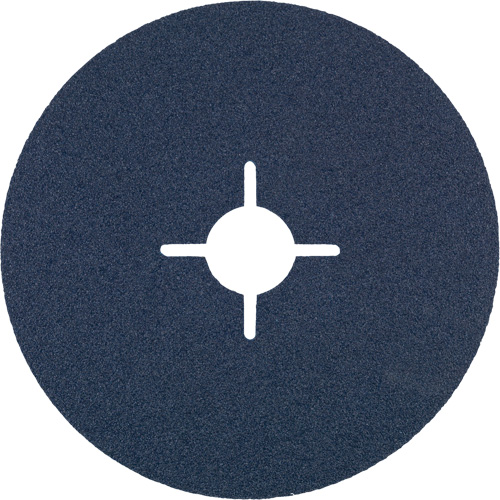 Resin Fibre Sanding Disc, Zirconium, 36, 5" Dia x 7/8" Arbor Groupe Belzile Dickner