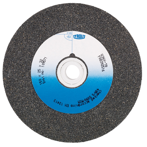 Bench Grinding Wheel, 8" x 1", 1" Arbor, Aluminum Oxide, Type 1 Groupe Belzile Dickner