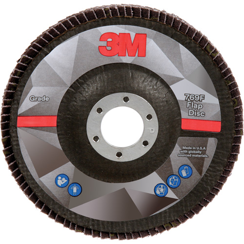 769F Quick Change Flap Disc, 5" x 7/8", Type 29, 40+ Grit, Ceramic Groupe Belzile Dickner