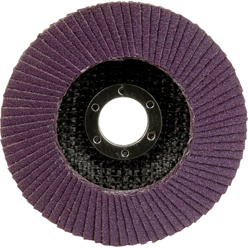 Disque &agrave; lamelles &agrave; changement rapide 769F, 4-1/2" x 7/8", Type 27, Grain 80+, C&eacute;ramique Groupe Belzile Dickner