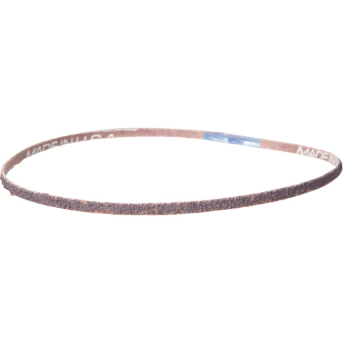 Courroie en toile pour ponceuse Metalite, 3/8" la x 13" lo, Oxyde d'aluminium, Grain Cors&eacute;/P80 Groupe Belzile Dickner