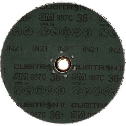 Disque en fibre 987C Cubitron II, C&eacute;ramique, 36+, 4-1/2" Dia Groupe Belzile Dickner