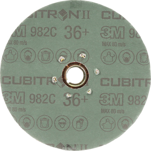 Disque en fibre 982C Cubitron II, C&eacute;ramique, 36+, 5" Dia Groupe Belzile Dickner