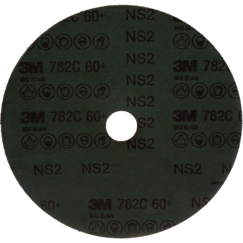 Disque en fibre 782C, C&eacute;ramique, 60+, 7" Dia x 7/8" Arbre Groupe Belzile Dickner