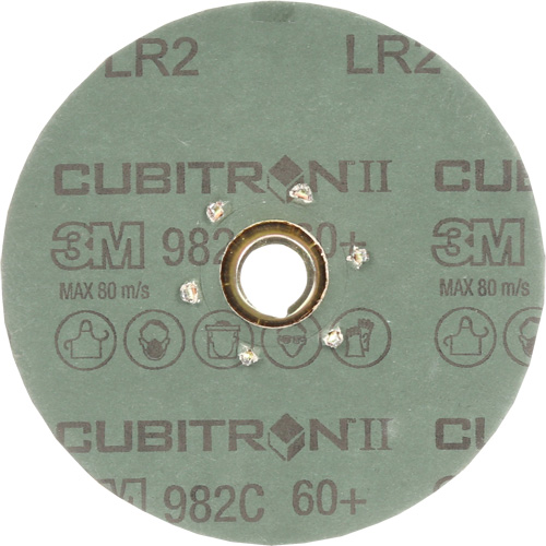 Disque en fibre 982C Cubitron II, C&eacute;ramique, 60+, 4-1/2" Dia Groupe Belzile Dickner