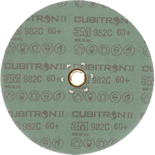 Disque en fibre 982C Cubitron II, C&eacute;ramique, 60+, 7" Dia Groupe Belzile Dickner