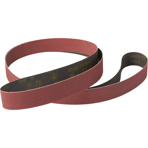 Courroie en toile 784F Cubitron II , 3/4" la x 18" lo, C&eacute;ramique, Grain  Groupe Belzile Dickner