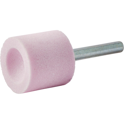 Meule mont&eacute;e vitrifi&eacute;e, A38, Oxyde d'aluminium, 1" dia., 1" lo, 80 Grain Groupe Belzile Dickner