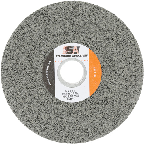Standard Abrasives General Purpose Plus Wheel, 6" x 1", 1" Arbor, Silicon Carbide Groupe Belzile Dickner