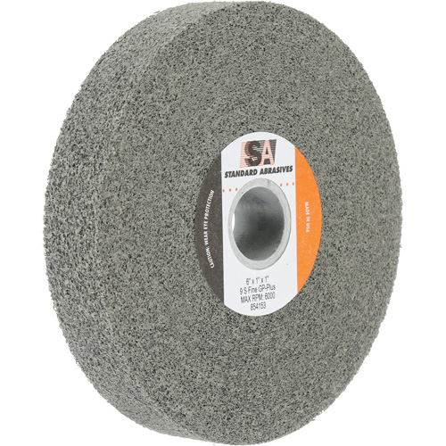 Standard Abrasives General Purpose Plus Wheel, 6" x 1", 1" Arbor, Silicon Carbide Groupe Belzile Dickner