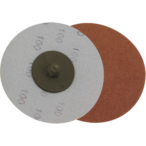 Disque de ponçage avec support en tissu, 3" dia., Grain 240, Oxyde d'aluminium Groupe Belzile Dickner