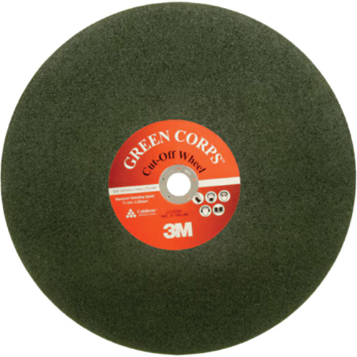 Meule &agrave; d&eacute;couper Green Corps, 16" x C&eacute;ramique, 20 000 Tr/min Groupe Belzile Dickner