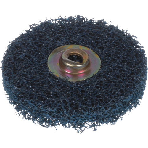 Disque HS &agrave; changement rapide pour polissage et m&eacute;lange, 2" dia., Grain Moyen, Oxyde d'aluminium Groupe Belzile Dickner