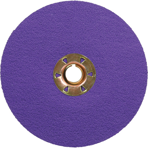 Cubitron 3 Quick-Change Fibre Disc, Ceramic, 80+, 5" Dia Groupe Belzile Dickner