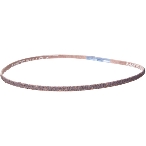Metalite&reg; Cloth File Sanding Belt, 1/4" W x 24" L, Aluminum Oxide, 60 Grit Groupe Belzile Dickner