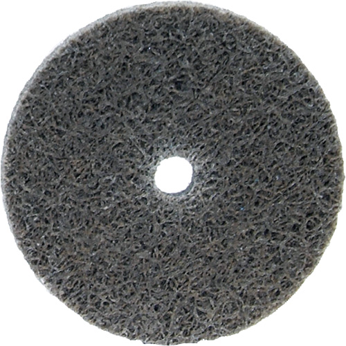 Disque unifi&eacute; non tiss&eacute; Bear-Tex, 3" x 1/4", Arbre de 1/4", Grain de Fin, Oxyde d'aluminium Groupe Belzile Dickner