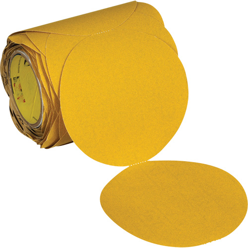 Stikit Gold Abrasive Disc Roll 09312, 6" Dia., 120 Grit, Aluminum Oxide Groupe Belzile Dickner