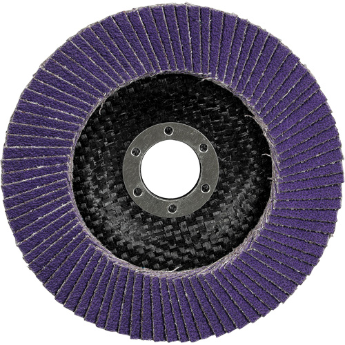 Disque &agrave; lamelles conique 1169F Cubitron 3, 7" x 7/8", Type T29, Grain 40+, C&eacute;ramique Groupe Belzile Dickner