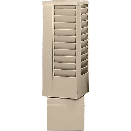 Pr&eacute;sentoirs, Rotatif, 44 fentes, Acier, 14-1/8" la x 14-1/8" p x 48-1/2" h Groupe Belzile Dickner