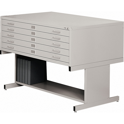 Classeurs en acier pour plans, 5 Tiroirs, 40-3/8" la x 29-3/8" p x 16-1/2" h Groupe Belzile Dickner