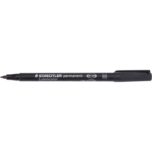Lumocolor&reg; Permanent Marker, Medium, Black Groupe Belzile Dickner