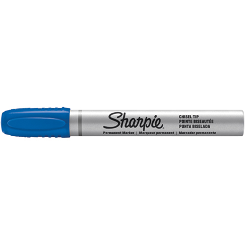 Permanent Markers - Berol Liquid Tip, Blue, Chisel Tip Groupe Belzile Dickner