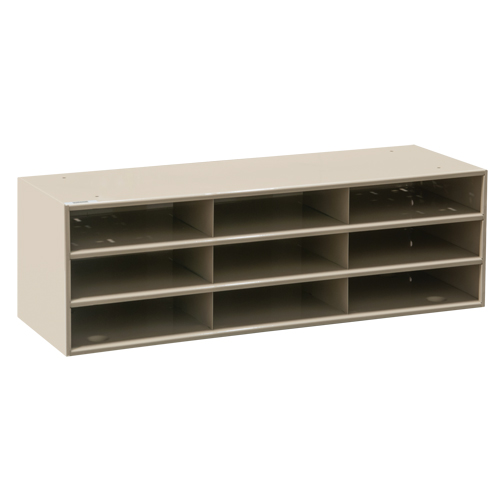 Organisateurs de donn&eacute;es, Stationnaire, 15 fentes, Acier, 33-3/4" la x 11 5/8" p x 17 3/4" h Groupe Belzile Dickner