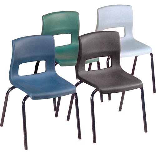 Chaises horizon, Plastique, Noir Groupe Belzile Dickner