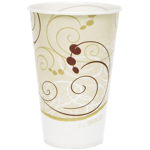 Disposable Cups, Paper, 12 oz., Multi-Colour Groupe Belzile Dickner