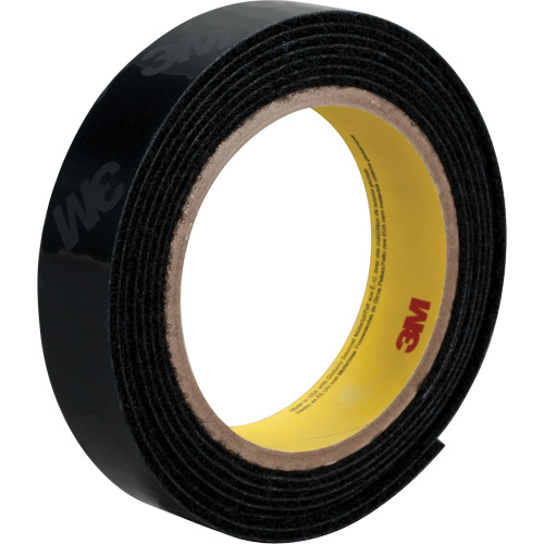 Flame-Resistant Fastener, Hook, 50 yds x 3/4", Sew-On, Black Groupe Belzile Dickner