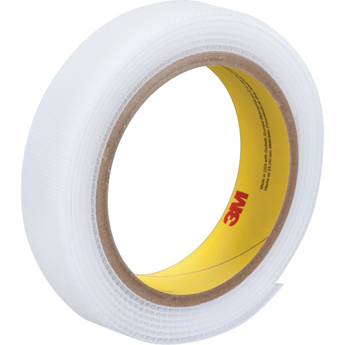 Attache, Boucle, 50 vg x 3/4", Cousu, Blanc Groupe Belzile Dickner