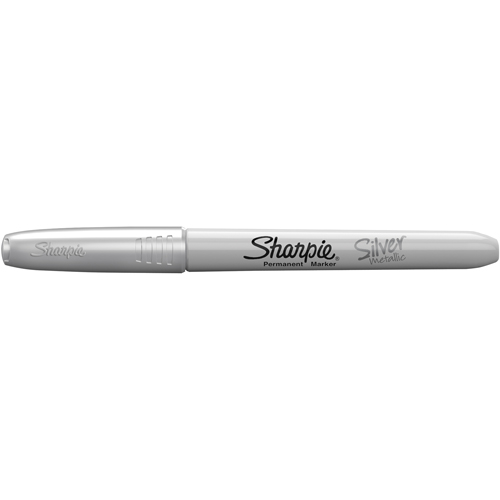 Silver Metallic Marker Groupe Belzile Dickner