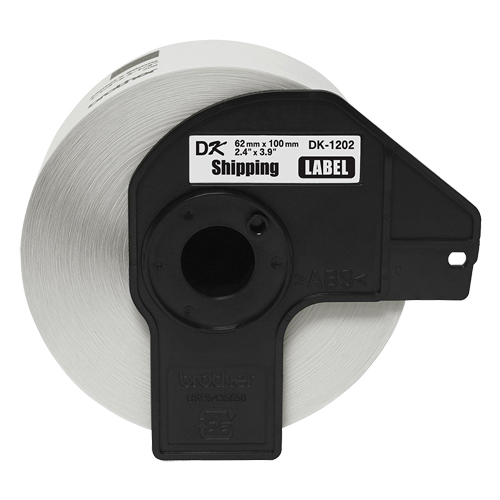 Tape Cartridge for P-touch&reg; Labeling System, 62 mm x 3-9/10", White Groupe Belzile Dickner