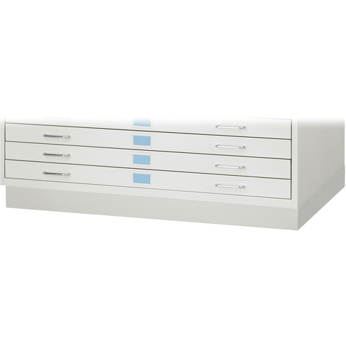 Closed Base for Facil Flat File Cabinets Groupe Belzile Dickner