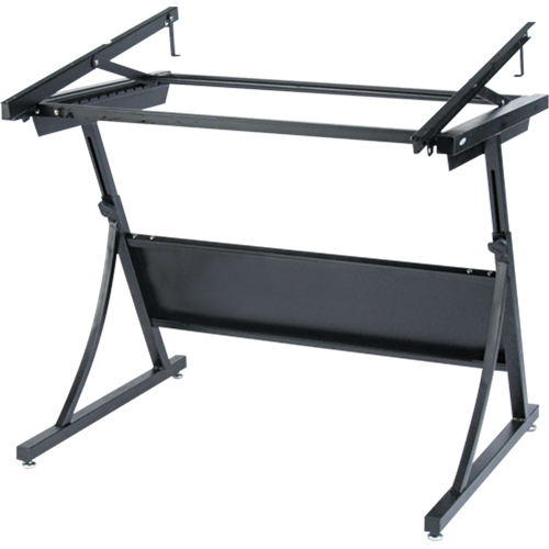 PlanMaster Height-Adjustable Drafting Table, 43" W x 29-1/2" - 37-1/2" H, Black Groupe Belzile Dickner