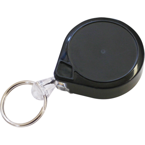 Retractable Mini-Bak&reg; Key Rings, Plastic, 36" Cable, Belt Clip Attachment Groupe Belzile Dickner