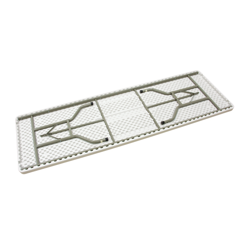 Folding Table, Rectangular, 96" L x 30" W, Polyethylene, White Groupe Belzile Dickner