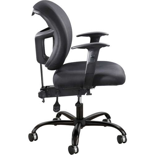 Chaises de travail pour usage intensif 24/7 Alday, Nylon, Noir, Capacit&eacute; 500 lb Groupe Belzile Dickner